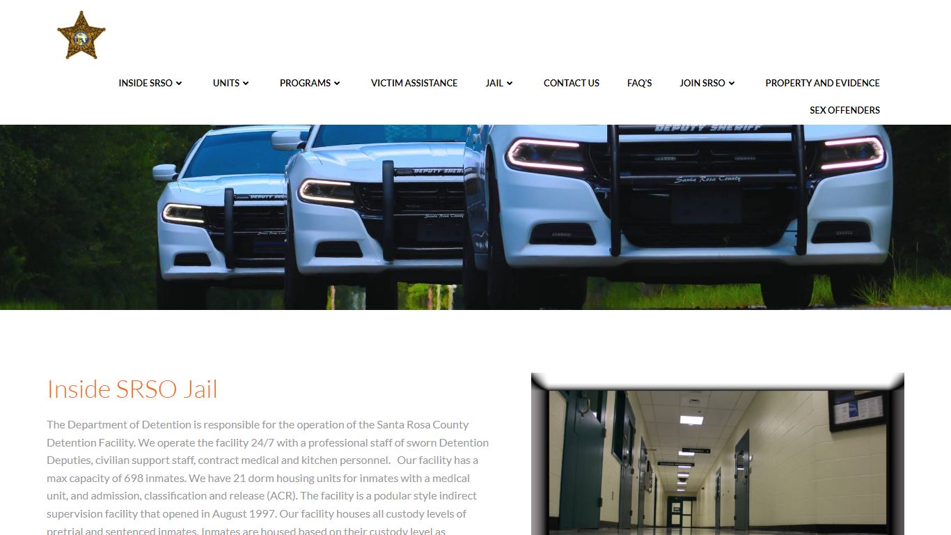 Inside SRSO Jail - Santa Rosa County Sheriff's Office